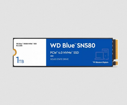 Western Digital Blue SN580 M.2 1 TB PCI Express 4.0 TLC NVMe