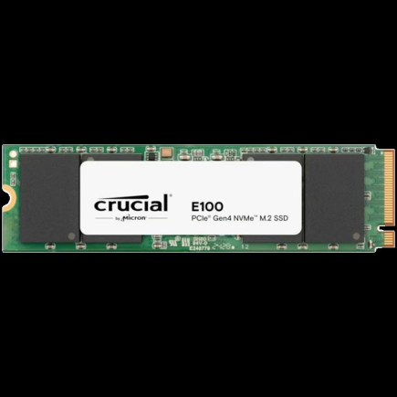 Crucial E100 480GB PCIe Gen4 2280 NVMe M.2 SSD