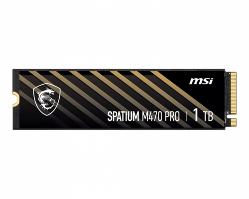 MSI SSD SPATIUM M470 PRO PCIe 4.0 NVMe M.2 1TB PCI Express 4.0 3D NAND