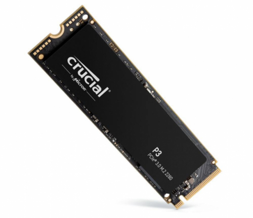 SSD|CRUCIAL|P3|2TB|M.2|PCIE|NVMe|3D NAND|Write speed 3000 MBytes/sec|Read speed 3500 MBytes/sec|TBW 440 TB|CT2000P3SSD8