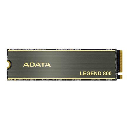 ADATA | SSD | LEGEND 800 | 1000 GB | SSD form factor M.2 2280 | Solid-state drive interface PCIe Gen4x4 | Read speed 3500 MB/s | Write speed 2200 MB/s ALEG-800-1000GCS