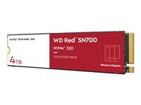 WD Red SSD SN700 NVMe 4TB M.2 2280 PCIe Gen3 8Gb/s internal drive for NAS devices