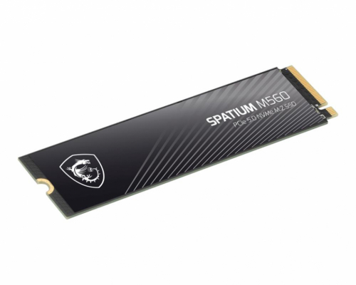 SSD|MSI|SPATIUM M560|1TB|M.2|PCIe Gen5|NVMe|3D NAND|Write speed 8400 MBytes/sec|Read speed 10200 MBytes/sec|TBW 600 TB|MTBF 1500000 hours|S78-440L0F0-P83