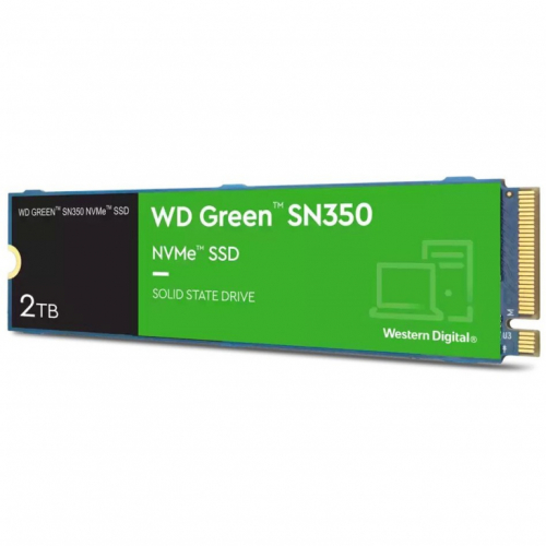 M.2 2TB WD Green SN350 NVMe PCIe 3.0 x 4