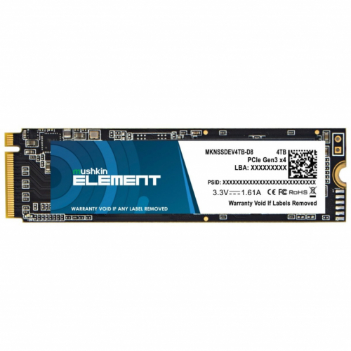 M.2 4TB Mushkin Element NVMe PCIe3.0 x 4