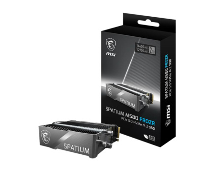 SSD|MSI|SPATIUM M580 FROZR|2TB|M.2|PCIe Gen5|NVMe|3D NAND|Write speed 12700 MBytes/sec|Read speed 14600 MBytes/sec|TBW 1400 TB|MTBF 160000 hours|S78-440Q780-P83