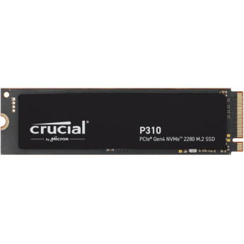 Crucial P310 - SSD - 1 TB - internal - M.2 2280 - PCIe 4.0 x4 (NVMe) - 7100/6000 MB/s - 220TBW 5YW