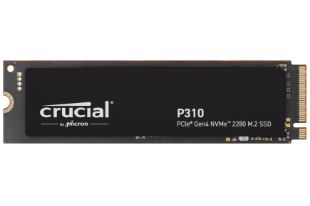 Crucial P310 - SSD - 2 TB - internal - M.2 2280 - PCIe 4.0 x4 (NVMe) - 7100/6000 MB/s - 440TBW - 5YW