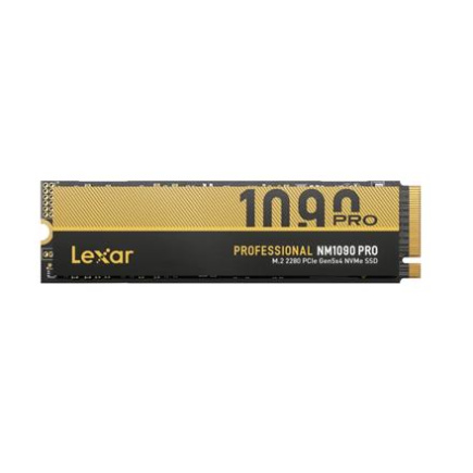 Lexar SSD | NM1090 Pro | 2000 GB | SSD form factor M.2 2280 | Solid-state drive interface PCIe Gen 5x4 | Read speed 14000 MB/s | Write speed 13000 MB/s LNM109P002T-RNNNG