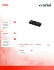 Crucial Disc 2TB M.2 NVMe 2280 PCIe 4.0 7400/7000
