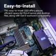 Crucial P310 - SSD - 500 GB - internal - M.2 2280 - PCIe 4.0 x4 (NVMe) - 6600 MBps (read) / 3500 MBps (write)