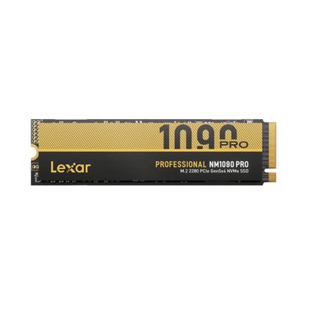 Lexar SSD | NM1090 Pro | 1000 GB | SSD form factor M.2 2280 | Solid-state drive interface PCIe Gen 5x4 | Read speed 14000 MB/s | Write speed 10000 MB/s LNM109P001T-RNNNG