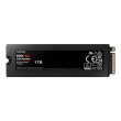 Samsung | 990 PRO with Heatsink | 1000 GB | SSD form factor M.2 2280 | Solid-state drive interface M.2 NVMe | Read speed 7450 MB/s | Write speed 6900 MB/s MZ-V9P1T0GW
