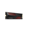 Samsung | 990 PRO with Heatsink | 4000 GB | SSD form factor M.2 2280 | Solid-state drive interface M.2 NVME | Read speed 7450 MB/s | Write speed 6900 MB/s MZ-V9P4T0GW