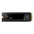 Samsung | 990 PRO with Heatsink | 4000 GB | SSD form factor M.2 2280 | Solid-state drive interface M.2 NVME | Read speed 7450 MB/s | Write speed 6900 MB/s MZ-V9P4T0GW