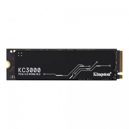 SSD|KINGSTON|KC3000|512GB|M.2|NVMe|3D TLC|Write speed 3900 MBytes/sec|Read speed 7000 MBytes/sec|TBW 400 TB|MTBF 1800000 hours|SKC3000S/512G