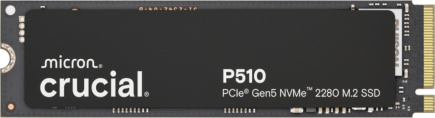 Crucial SSD P510 1TB M.2 NVMe Gen5 2280 11000/9500 MB/s