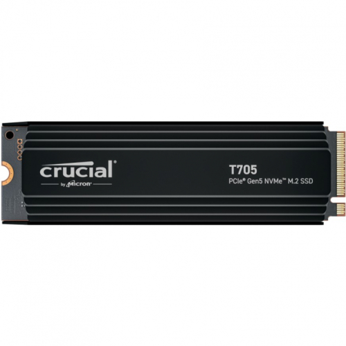 M.2 2TB Crucial T705 NVMe PCIe 5.0 x 4 with Heatsink