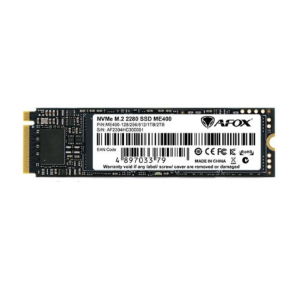 AFOX SSD drive ME400 M.2 PCI-E 4.0 x4 2TB TLC 7.4 / 6.7 GB/s NVMe