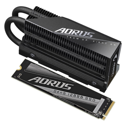 Gigabyte AORUS 12000 SSD 1TB M.2 NVMe Gen5 with heatsink 11700/9500 MB/s