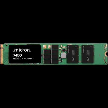 Micron 7450 PRO 3840GB NVMe M.2 (22x110) Non-SED Enterprise SSD [Single Pack]