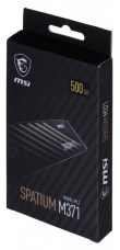 MSI SPATIUM M371 NVME M.2 500GB internal solid state drive PCI Express 4.0 3D NAND