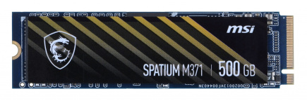 MSI SPATIUM M371 NVME M.2 500GB internal solid state drive PCI Express 4.0 3D NAND
