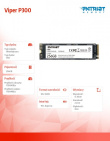 Patriot SSD 256GB Viper P300 1700/1100 PCIe M.2 2280