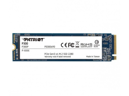 Patriot SSD P300 512GB M.2 PCIe Gen 3 x4 1700/1200