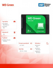 Western Digital SSD Green 2TB SATA 2,5 inches WDS200T2G0A