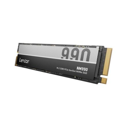 Lexar SSD | NM990 | 1000 GB | SSD form factor M.2 2280 | Solid-state drive interface NVMe | Read speed 14000 MB/s | Write speed 7500 MB/s LNM990X001T-RNNNG