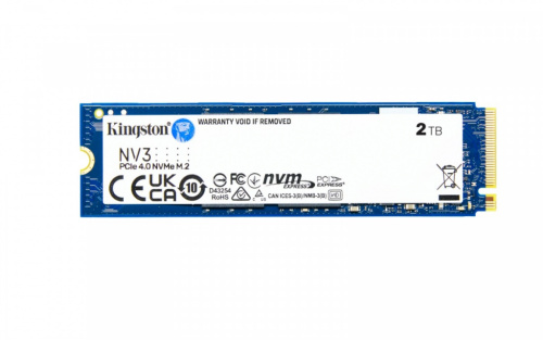 Kingston SSD NV3 2TB M.2 2280 PCI-e 4.0 NVMe 6000/5000