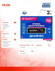 GOODRAM SSD PX700 2TB M.2 PCIe 2280 4x4 7400/6500MB/s