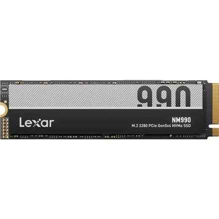 Lexar SSD | NM990 | 2000 GB | SSD form factor M.2 2280 | Solid-state drive interface PCIe Gen 5x4 | Read speed 14000 MB/s | Write speed 10000 MB/s LNM990X002T-RNNNG