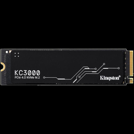 Kingston 2048GB, M.2 2280, PCIe 4.0 NVMe, Read/write: 7,000 / 7,000MB/s, Random 4K read/write: up to 1,000K/1,000K IOPS