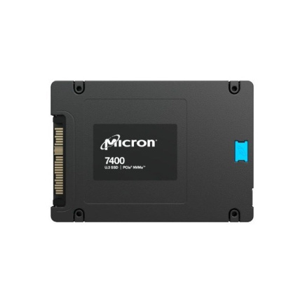 Micron 7400 PRO 1.92 TB U.3 (7 mm) NVMe Gen4 (DWPD 1) Tray SSD