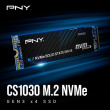 PNY SSD 2TB M.2 2280 PCIe CS1030 M280CS1030-2TB-RB