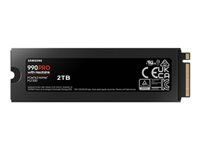 SAMSUNG 990 PRO SSD 2TB M.2 NVMe PCIe 4.0 Heatsink