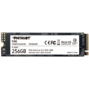 M.2 Patriot P300 256 GB (PCIe 3.0 x4, NVMe 1.3, M.2 2280)