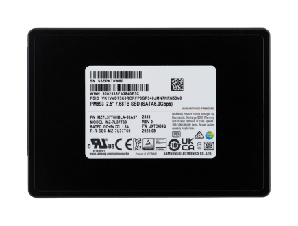 SSD Samsung PM893 7.68TB SATA 2.5