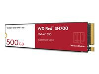 WD Red SSD SN700 NVMe 500GB M.2 2280 PCIe Gen3 8Gb/s internal drive for NAS devices