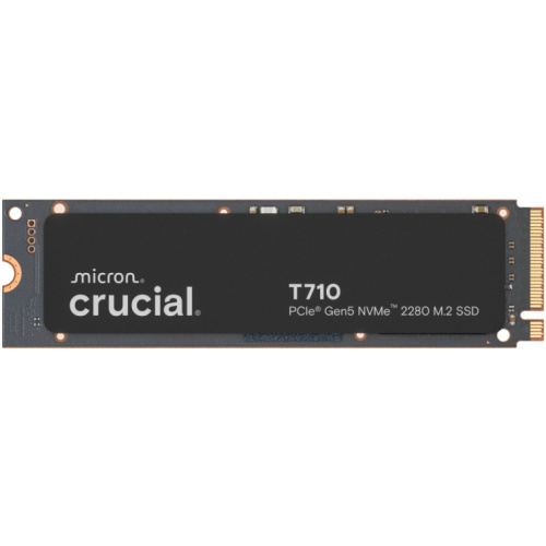 M.2 Crucial T710 4TB PCIe Gen5 NVMe M.2 2280 SSD