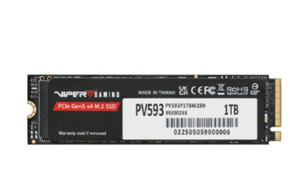 Patriot SSD 1TB VIPER PV593 M.2 2280 PCIe Gen5 x4 14000/10000MB/s