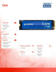GOODRAM SSD Disk Core 500GB Gen5 2280 9300/6000MB/s