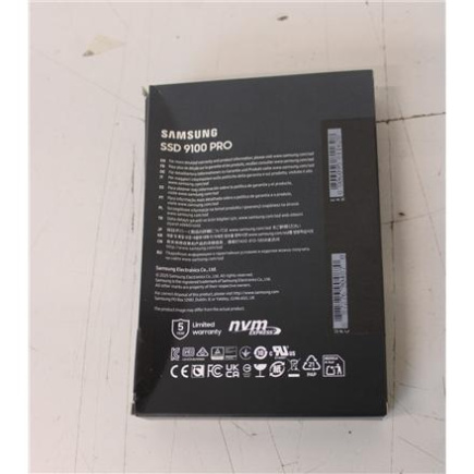 Taastatud. Samsung 9100 PRO PCIe 5.0 NVMe M.2 SSD 1TB | Samsung 9100 PRO | 1000 GB | SSD form factor M.2 2280 | Solid-state drive interface PCIe 5.0 | DAMAGED PACKAGING | Read speed 14700 MB/s | Write speed 13400 MB/s MZ-VAP1T0BWSO