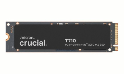 Crucial SSD Disk T710 2TB M.2 NVMe 2280 PCIe 5.0 14500/13800 radiator