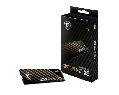 MSI Drive SPATIUM M470 PRO 1TB M.2 PCIe4 6000/4500MB/s