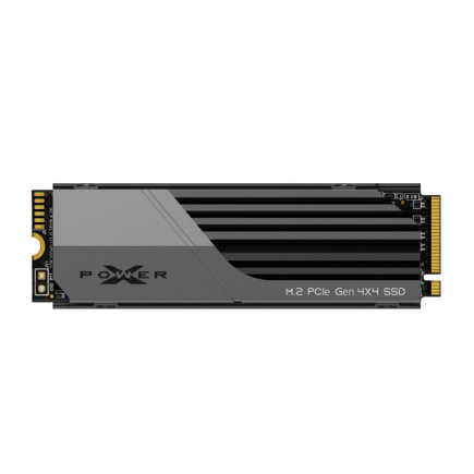 SILICON POWER PCIe Gen 4x4 XS70 Internal solid state drive SSD 2TB M.2 2280 NVMe 1.4 (SP02KGBP44XS7005) Must, Grey