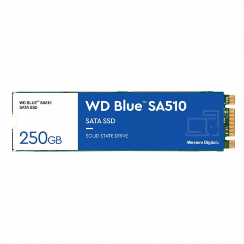 Western Digital SSD drive Blue 250GB SA510 M.2 2280 WDS250G3B0B