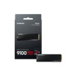 Samsung SSD | 9100 PRO With Heatsink | 8000 GB | SSD form factor M.2 2280 | Solid-state drive interface PCIe 5.0 x4, NVMe 2.0 | Read speed 14800 MB/s | Write speed 13400 MB/s MZ-VAP8T0CW